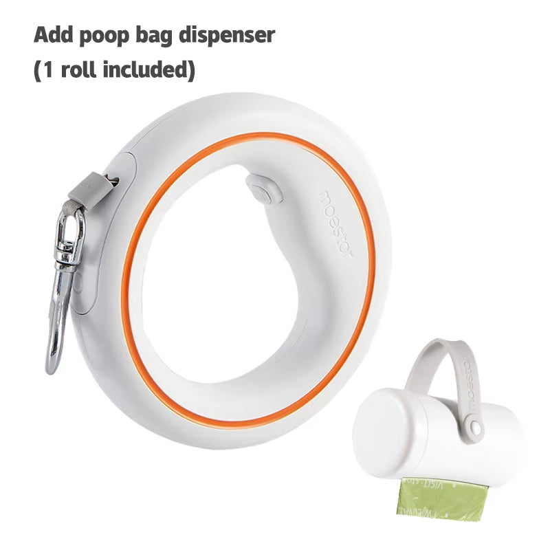 Retractable Leash for Dog Puppies Small Medium Big Dogs Cats Moestar UFO Pet Harness Straps Collar Accessories 3M Roulette New