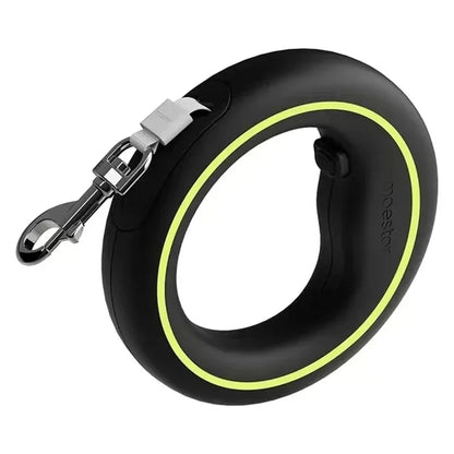 Moestar UFO Retractable Leash 2 Lite Metal Buckle Anti-Slip Handle One-Handed Brake Pause Lock Leash for Small & Medium Size Dog