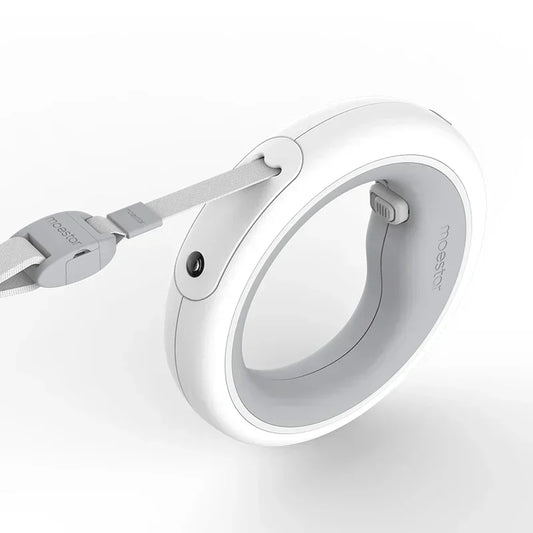 Moestar UFO Retractable Leash 2 Lite Metal Buckle Anti-Slip Handle One-Handed Brake Pause Lock Leash for Small & Medium Size Dog